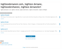 Tablet Screenshot of ingilizcehocam.blogspot.com