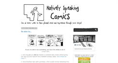 Desktop Screenshot of natively-speaking-comics.blogspot.com