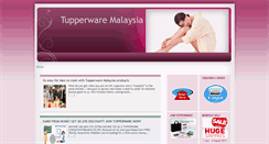 Desktop Screenshot of malaysiatupperware.blogspot.com