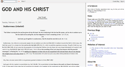 Desktop Screenshot of godthroughchrist.blogspot.com