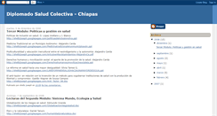 Desktop Screenshot of diplomadosaludcolectiva.blogspot.com