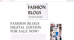 Desktop Screenshot of fashionblogs-thebook.blogspot.com