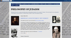Desktop Screenshot of philosophyofjudaism.blogspot.com