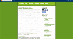 Desktop Screenshot of criticalreading09.blogspot.com