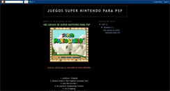 Desktop Screenshot of marioentupsp.blogspot.com