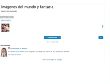 Tablet Screenshot of imagenesdelmundoyfantasia.blogspot.com