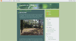 Desktop Screenshot of cabinwood.blogspot.com