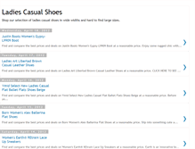 Tablet Screenshot of ladiescasualshoe.blogspot.com