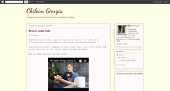 Desktop Screenshot of chileangiorgia.blogspot.com