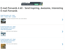Tablet Screenshot of emailforwards4all.blogspot.com