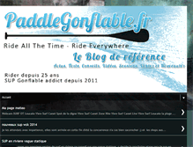 Tablet Screenshot of paddle-gonflable-leucate.blogspot.com