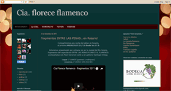 Desktop Screenshot of floreceflamenco.blogspot.com