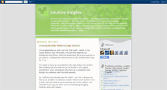 Desktop Screenshot of intuitiveinsights-marie.blogspot.com