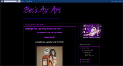 Desktop Screenshot of becsairart.blogspot.com