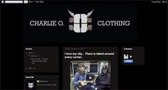 Desktop Screenshot of charlieoclothing.blogspot.com