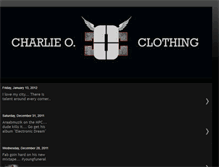 Tablet Screenshot of charlieoclothing.blogspot.com