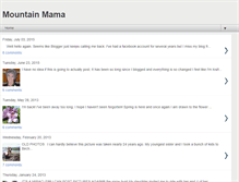 Tablet Screenshot of mountainmama-new.blogspot.com