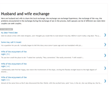 Tablet Screenshot of exchange-wife-family.blogspot.com