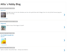 Tablet Screenshot of millashobbyblog.blogspot.com