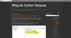 Desktop Screenshot of carlesvazquez.blogspot.com