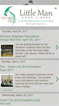 Mobile Screenshot of little-man-cage-liners.blogspot.com
