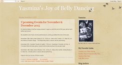 Desktop Screenshot of joyofbellydancing.blogspot.com