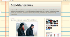 Desktop Screenshot of malditaternura.blogspot.com