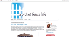 Desktop Screenshot of apicketfencelife2.blogspot.com