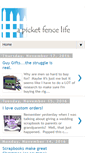 Mobile Screenshot of apicketfencelife2.blogspot.com