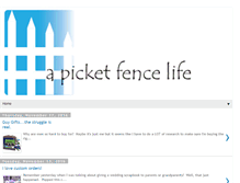 Tablet Screenshot of apicketfencelife2.blogspot.com