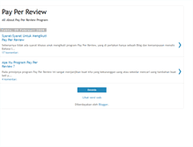 Tablet Screenshot of payperreview.blogspot.com