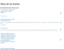 Tablet Screenshot of hijosdelossuenos.blogspot.com