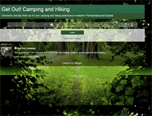 Tablet Screenshot of getoutcamping.blogspot.com