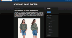 Desktop Screenshot of americantrendfashion.blogspot.com