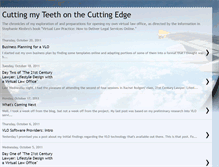 Tablet Screenshot of cuttingedgevlo.blogspot.com