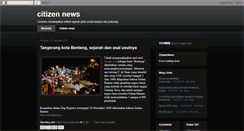 Desktop Screenshot of ctznews.blogspot.com