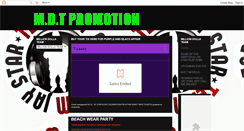 Desktop Screenshot of mdtpromotion.blogspot.com