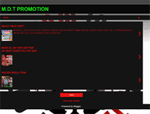 Tablet Screenshot of mdtpromotion.blogspot.com