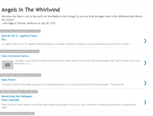 Tablet Screenshot of angelsinthewhirlwind.blogspot.com