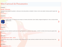 Tablet Screenshot of meucarrosseldepensamentos.blogspot.com