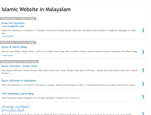 Tablet Screenshot of malayalamislamicwebsite.blogspot.com