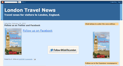 Desktop Screenshot of londontravelnews.blogspot.com