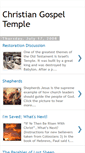Mobile Screenshot of christiangospeltemple.blogspot.com