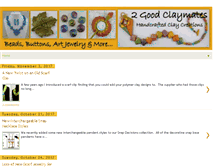 Tablet Screenshot of 2goodclaymates.blogspot.com