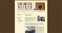 Desktop Screenshot of hearingvoicestv.blogspot.com