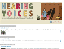 Tablet Screenshot of hearingvoicestv.blogspot.com