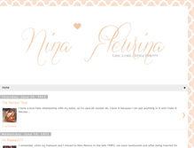 Tablet Screenshot of loveninafleurina.blogspot.com