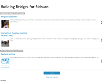 Tablet Screenshot of buildingbridgessichuan.blogspot.com