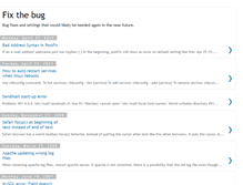 Tablet Screenshot of bugkill.blogspot.com