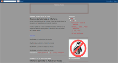 Desktop Screenshot of futbolsannicolas.blogspot.com